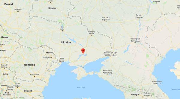 A Google Maps view of Enerhodar, Ukraine. (Google Maps)