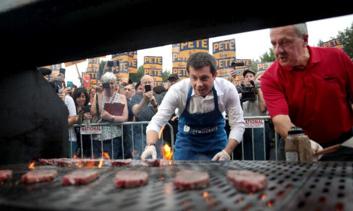 Iowa Steak Fry Draws 2020 Dems Who Warn Against Eating Meat