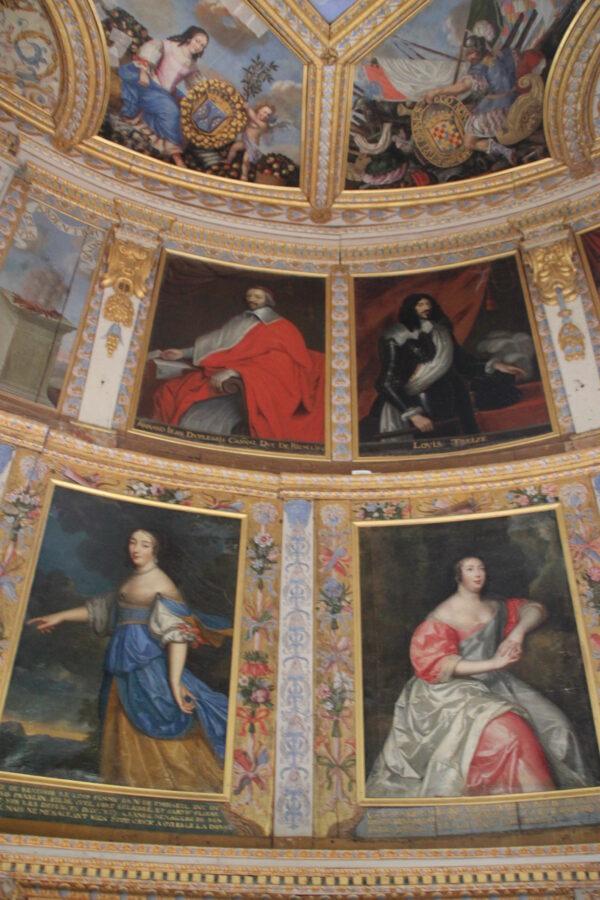 Paintings at Château de Bussy-Rabutin. (Wibke Carter)