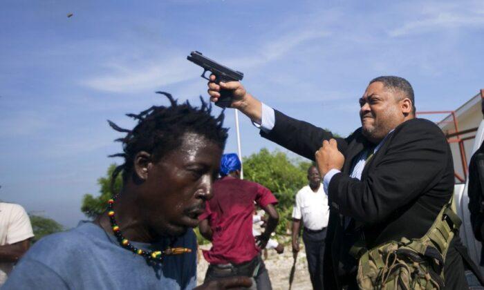 Senator Fires Gun Outside Haitian Senate, Two Injured