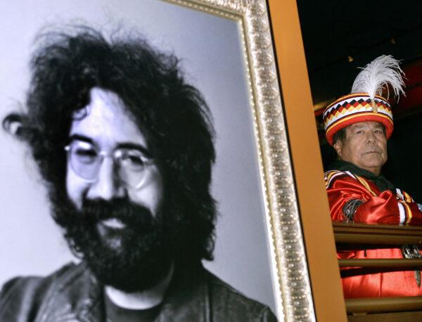 A photo of the late Grateful Dead lead singer Jerry Garcia in 2006. (Timothy A. Clary/AFP/Getty Images)