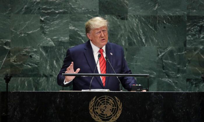 Trump Condemns Iran’s Behavior in UN Speech