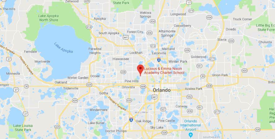 Lucious and Emma Nixon Academy in Orlando, Florida (Google Maps)