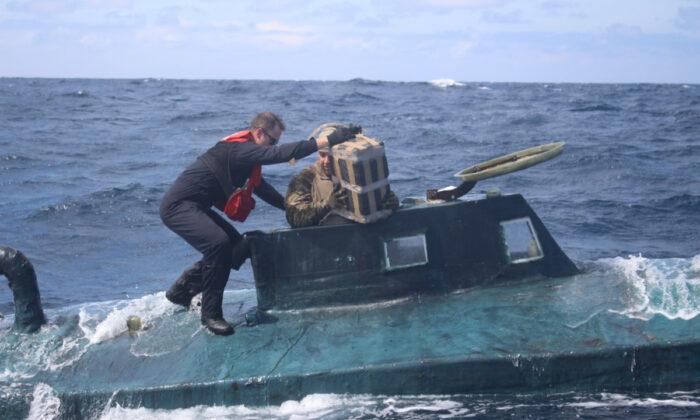Coast Guard Catches Self-Propelled Submarine Carrying $165 Million Cocaine