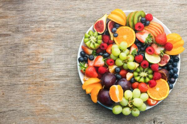 A fresh fruit platter adds welcome contrast to rich, heavy dishes. (Shutterstock)