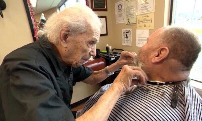 World’s Oldest Barber Dies at 108 After 96 Years on the Job in NY