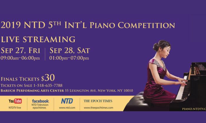 The Epoch Times to Live Broadcast Finals of NTD 5th International Piano Competition