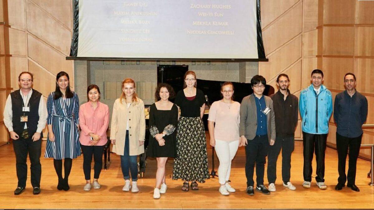 Fifteen contestants have qualified for the semi-final of NTD's 5th International Piano Competition on Sept. 26, 2019. (Zhang Xuehui/The Epoch Times)