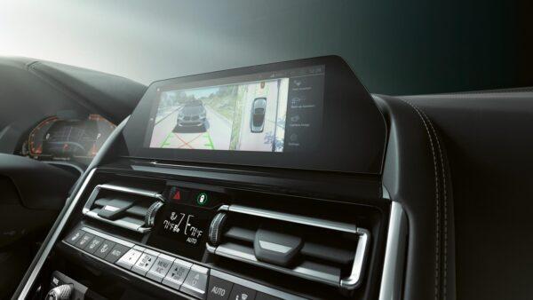 The central information display. (Courtesy of BMW)