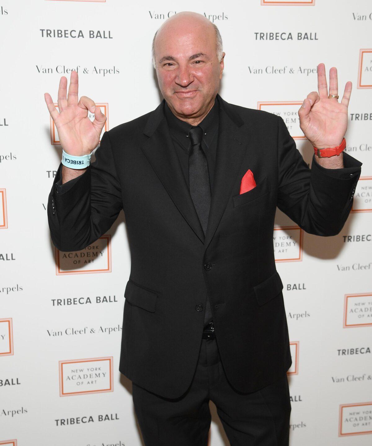Kevin O'Leary attends the 2019 TriBeCa Ball at New York Academy of Art in New York City on April 8, 2019. (Dimitrios Kambouris/Getty Images)