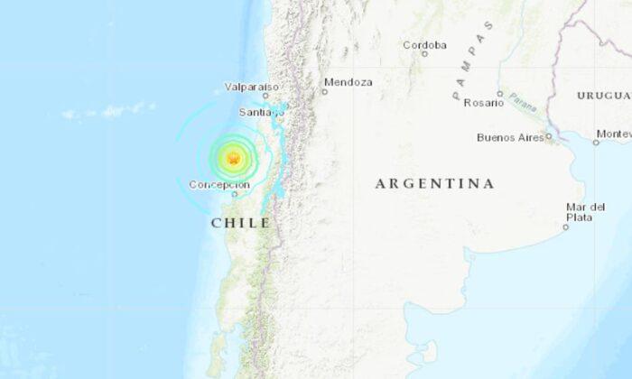 Powerful 6.8 Magnitude Earthquake Hits Near Coast of Chile