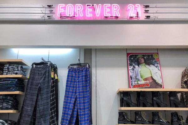 A view inside a Forever 21 store in Union Square in Manhattan, New York City on Sept. 12, 2019, in New York City. (Photo by Drew Angerer/Getty Images)