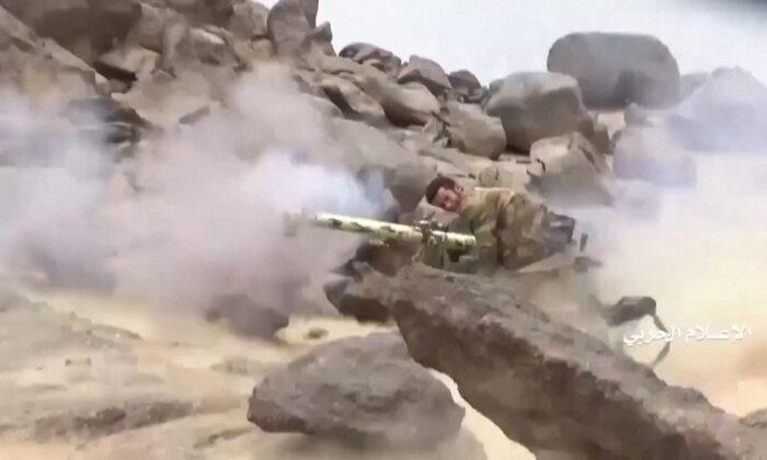 Iran-Backed Houthis Claim Footage Shows Attack on Saudi Border