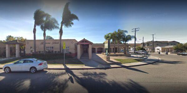 The victims were at a crosswalk in Oxnard when they were hit by a van outside of Ramona Elementary School (Google Street View)