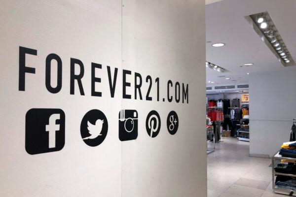 A view inside a Forever 21 store in Union Square in Manhattan, New York City on Sept. 12, 2019. (Photo by Drew Angerer/Getty Images)