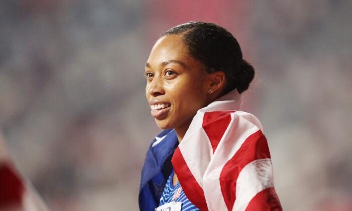 Allyson Felix Breaks Usain Bolt’s Record for Most Gold Medals at World Championships