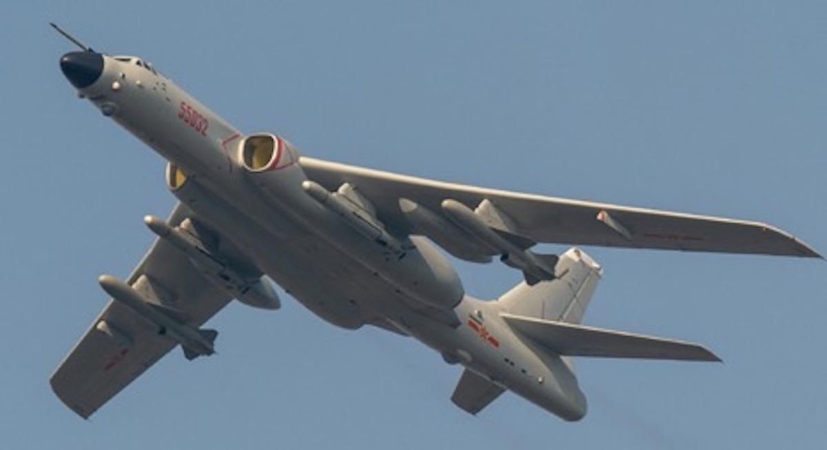 Screenshot of a H-6N bomber. (Source: Chinese Internet)