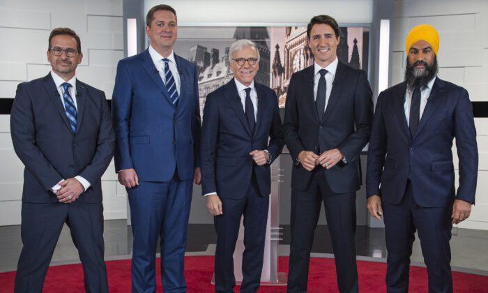 French-Language Debate: Trudeau Shows Up, Scheer Put in Hot Seat, Blanchet Defends Bill 21