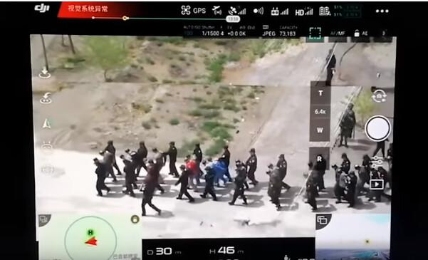 Shocking Footage of China’s Uighurs Shackled and Blindfolded
