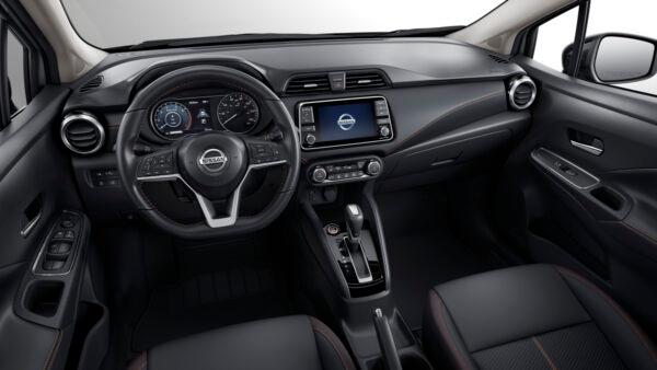 Looking from the driver's seat. (Courtesy of Nissan)