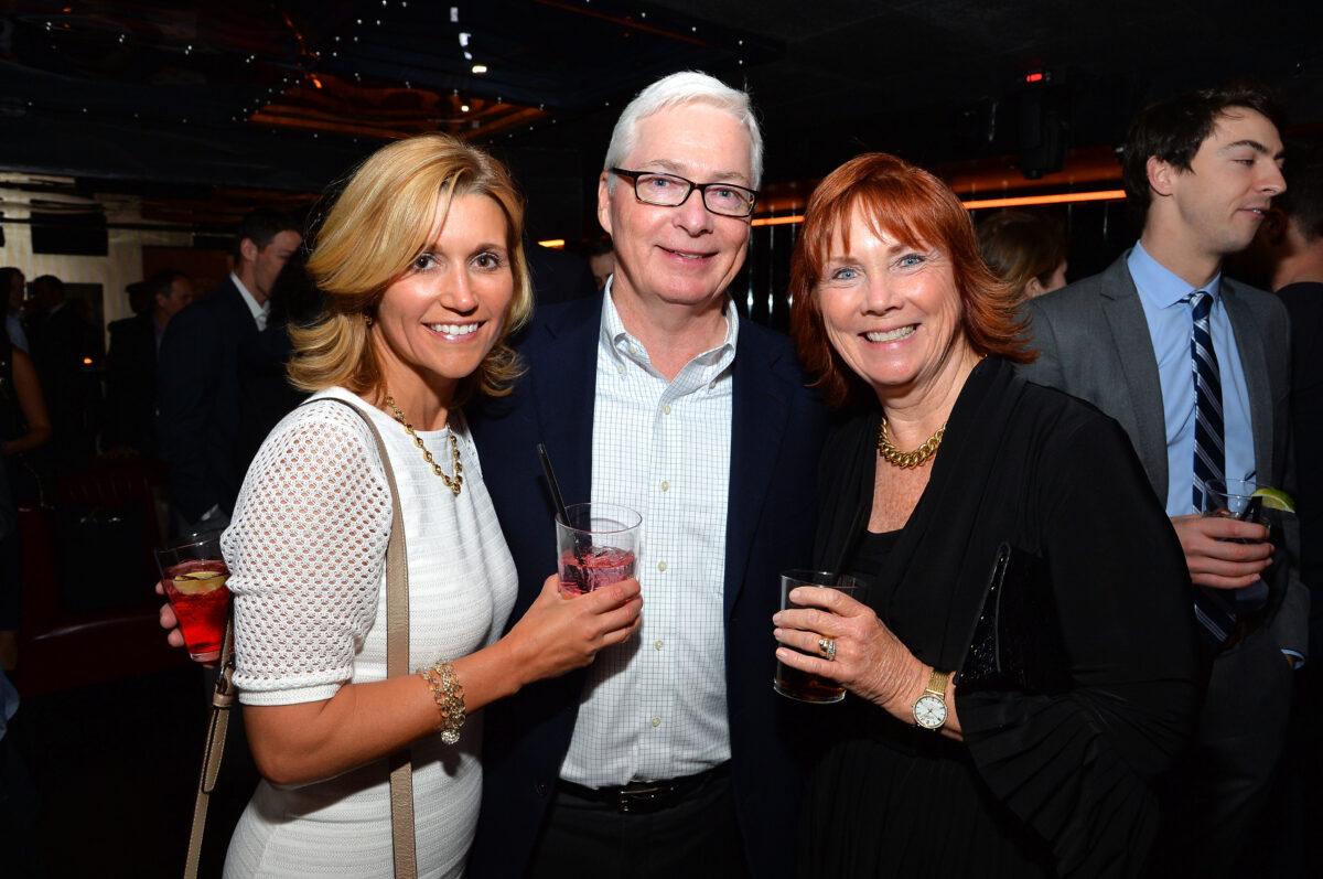 (L-R) Kim Meyers, Ed Stack and Donna Stack attend an event in New York City in a 2014 file photograph. (Mike Coppola/Getty Images for the 2014 Tribeca Film Festival)