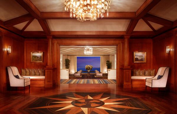 The lobby entrance at the Montage Laguna Beach. (Courtesy of Montage)
