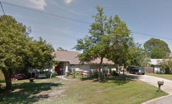 The house in Gulf Breeze, Florida, where a father-in-law accidentally shot his son-in-law on Oct. 2, 2019. (Screenshot/Google maps)