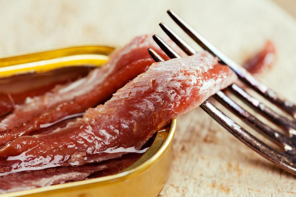 Anchovies packed in oil. (Shutterstock)