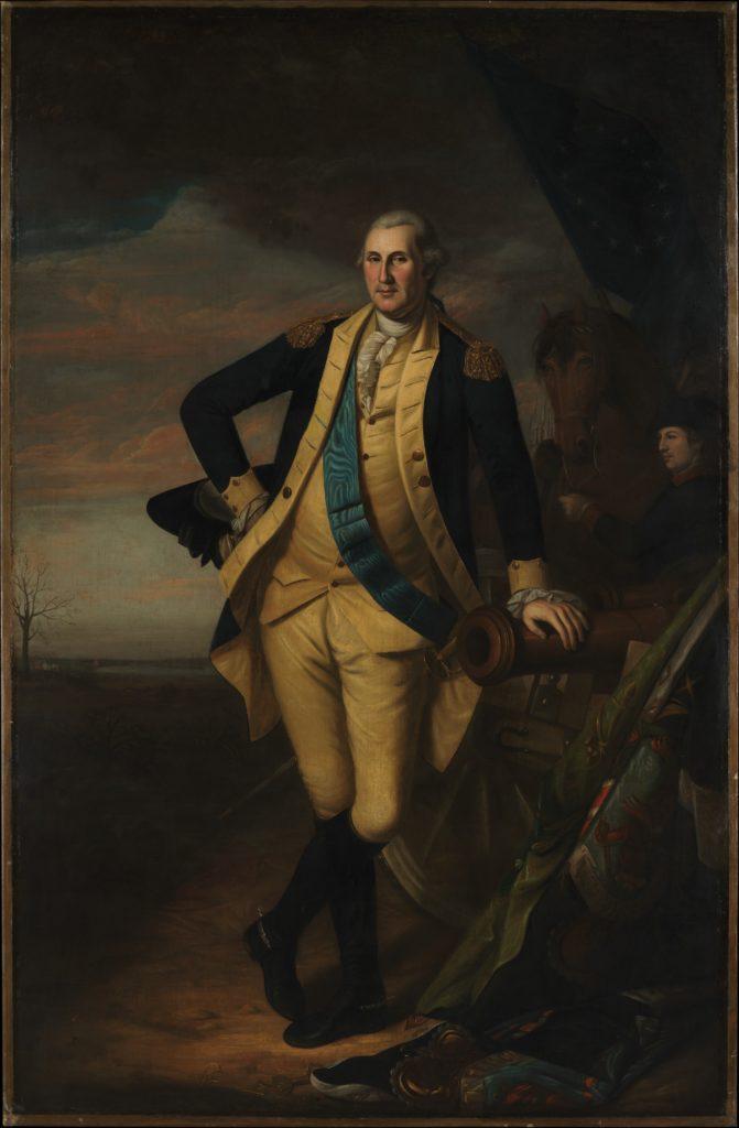 Charles Willson Peale, Washington depicted after the Battle of Trenton, (Charles Willson Peale/<a href="https://picryl.com/media/george-washington-05bbd1">Picryl</a>)