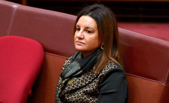 Australian Senator Jacqui Lambie in the Senate at Parliament House in Canberra, Australia on Sept. 9, 2019. (Tracey Nearmy/Getty Images)