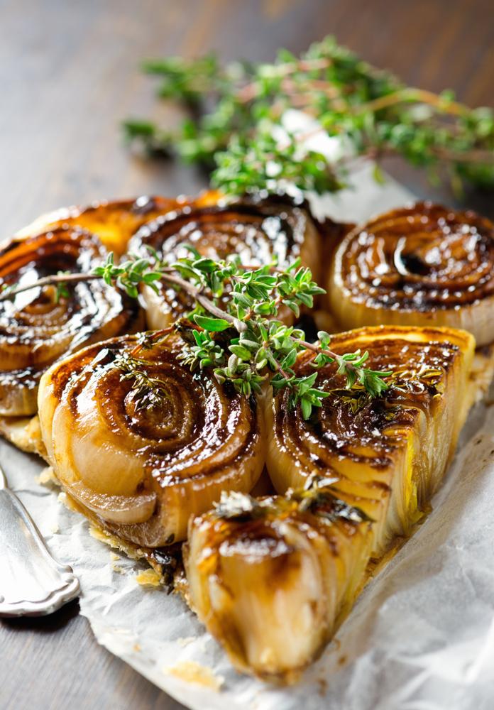 Onion tarte Tatin. (Shutterstock)