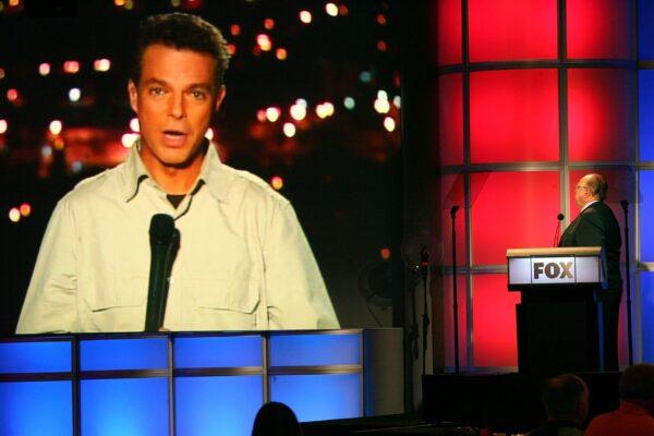 Shepard Smith in Pasadena, California, on July 24, 2006. (Photo by Frederick M. Brown/Getty Images)