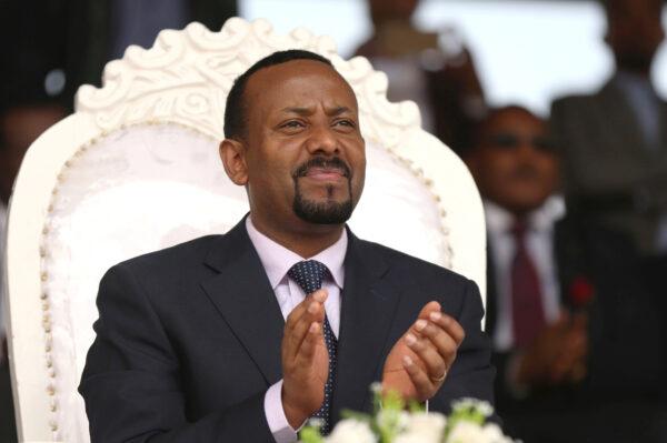 Ethiopia's Prime Minister Abiy Ahmed attends a rally during his visit to Ambo in the Oromiya region, Ethiopia on April 11, 2018. (Tiksa Negeri/File Photo/Reuters)