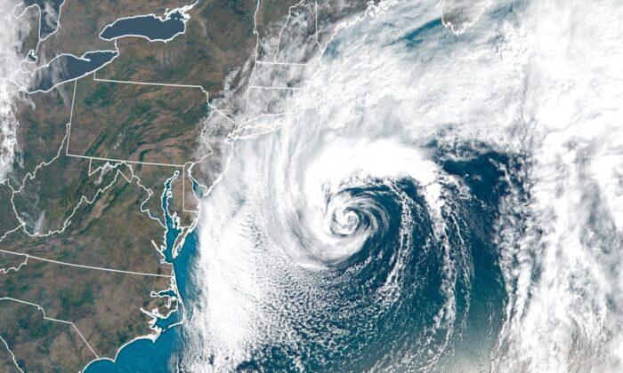 Fall Nor'easter Becomes Subtropical Storm Melissa, Located Near New England