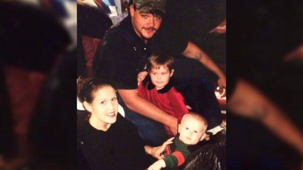 U.S. Navy veteran Derrick Keller with his family. (Courtesy of Derrick Keller's family)