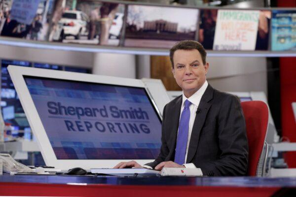Fox News Channel chief news anchor Shepard Smith appears on the set of "Shepard Smith Reporting" in New York City on Jan. 30, 2017. (Richard Drew/AP Photo)