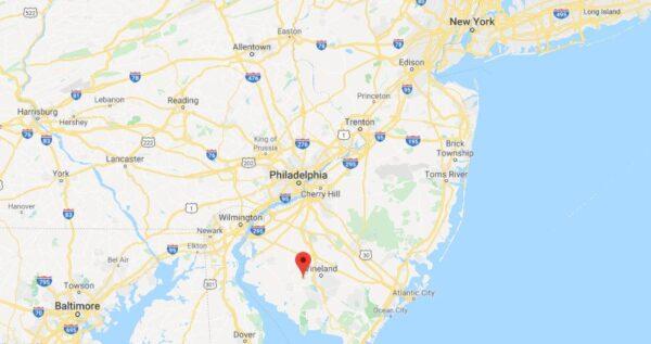 The child was at the Deerfield Township Harvest Festival in Cumberland County when she was “ejected from an amusement ride,” the New Jersey State Police said. (Google Maps)
