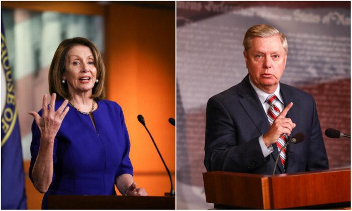 Pelosi, Graham Agree to the Need for Bipartisan Response to Trump’s Move in Syria