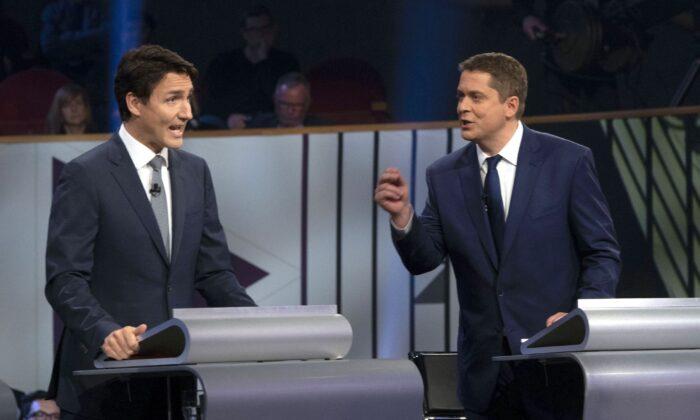 Trudeau Plays Defence in Maritimes While Scheer Fights for Seats in Quebec