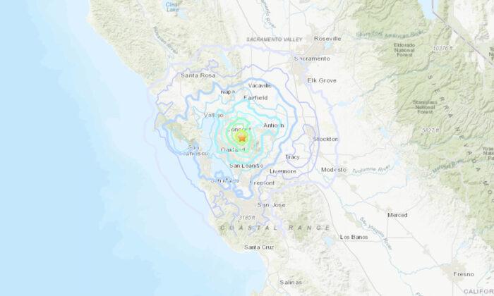 4.5 Magnitude Earthquake Hits San Francisco Bay Area
