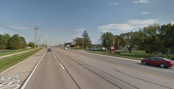 The report said the shooting took place at around 3 p.m. on Monday in the 6200 block of S. Lindbergh Boulevard between Tesson Ferry Road and Interstate 55 in St. Louis County. (Google Street View)