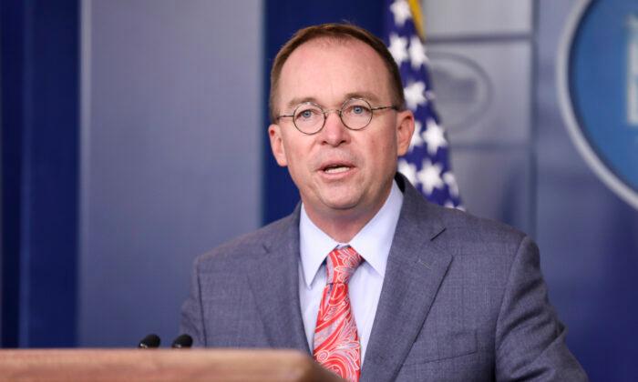 Acting White House Chief of Staff Mulvaney Called to Testify in Impeachment Inquiry