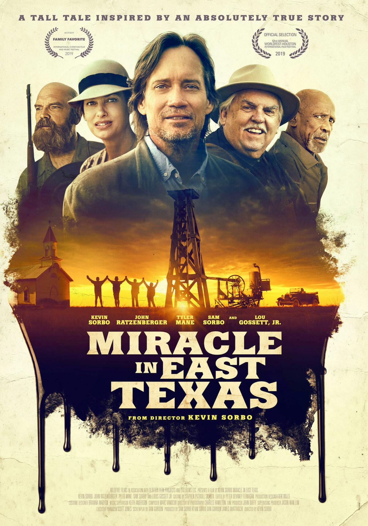 "Miracle in East Texas," which stars Sam Sorbo and Kevin Sorbo, is currently on the film festival circuit, and due in theaters in spring 2020. (Courtesy of Sam Sorbo)