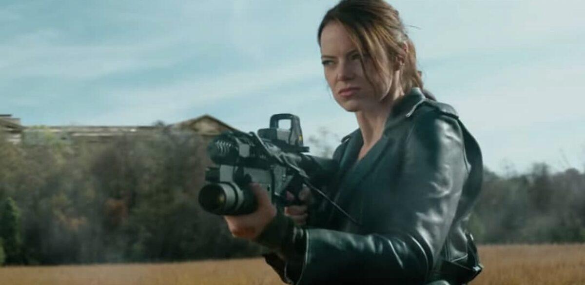 Wichita (Emma Stone) in Columbia Pictures’ “Zombieland 2: Double Tap.” (Jessica Miglio/Sony Pictures Entertainment Inc.)