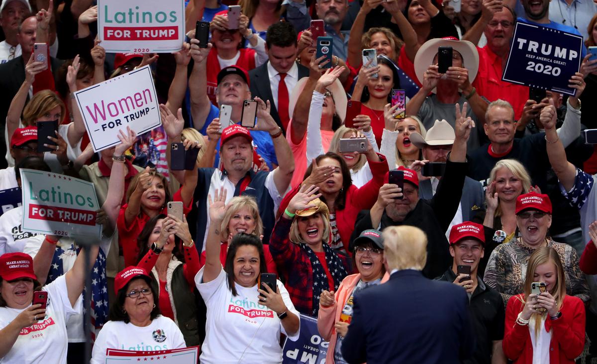 One in Five Dallas Trump Rally Registrants Was Democrat, Campaign Chair Says