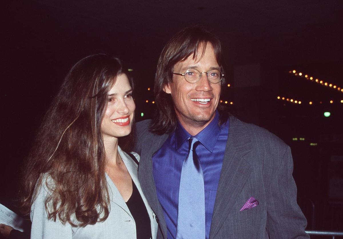 Kevin Sorbo and his wife, Sam, in 1998. (©Getty Images | <a href="https://www.gettyimages.com.au/detail/news-photo/century-city-ca-kevin-sorbo-with-his-wife-sam-jenkins-at-news-photo/856064">Brenda Chase</a>)