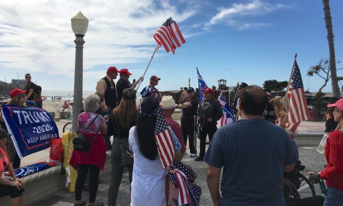 Newport Beach Trump Rally Inspires Civil Dialogue