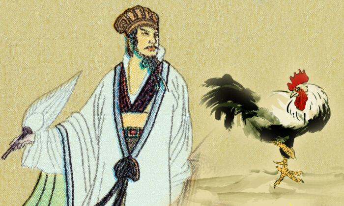 Zhuge Liang and the Rooster: The Story of a Young Man and His Love for Learning