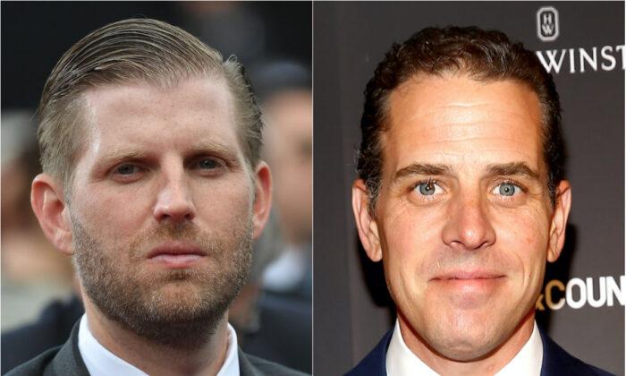 Eric Trump Slams Hunter, Joe Biden: ‘Why Is It That Every Family Goes Into Politics and Enriches Themselves?’