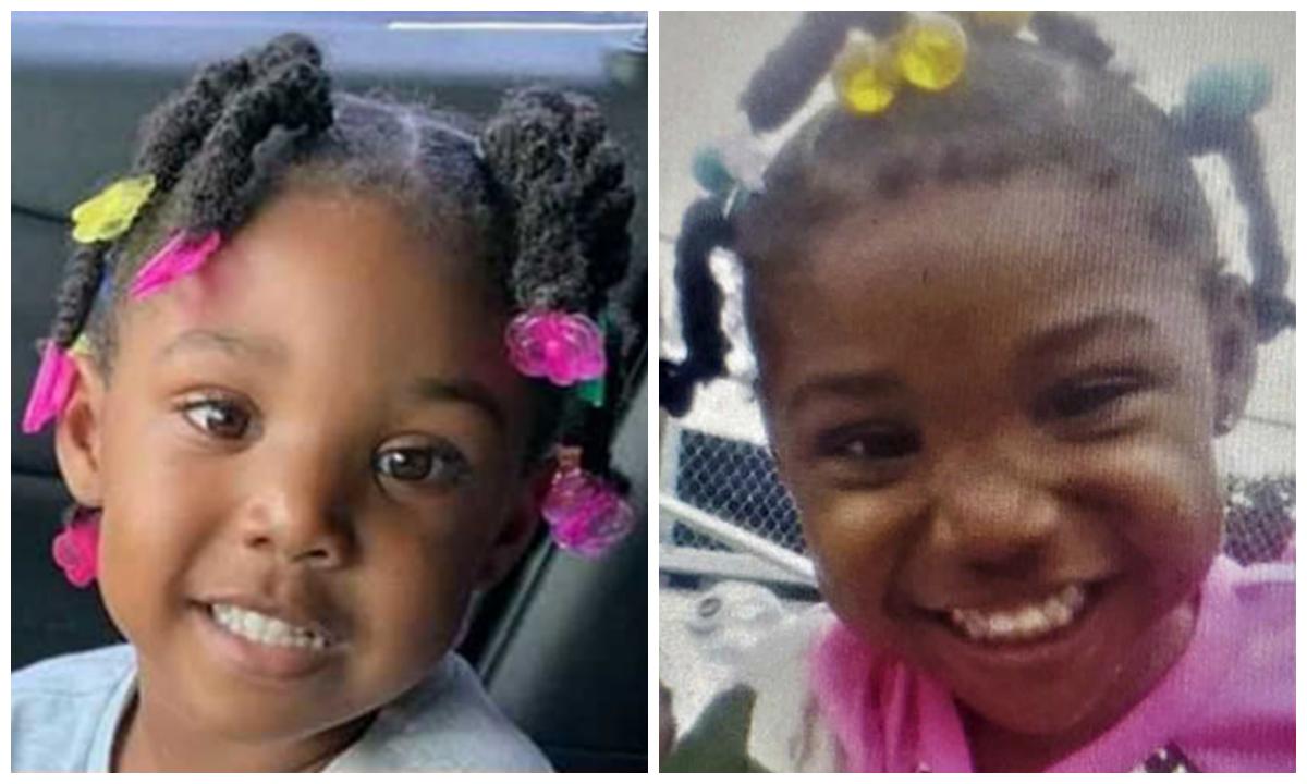 Kamille "Cupcake" McKinney in two photographs distributed by law enforcement. (FBI)